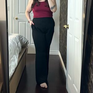 Black trousers, smart fit, new